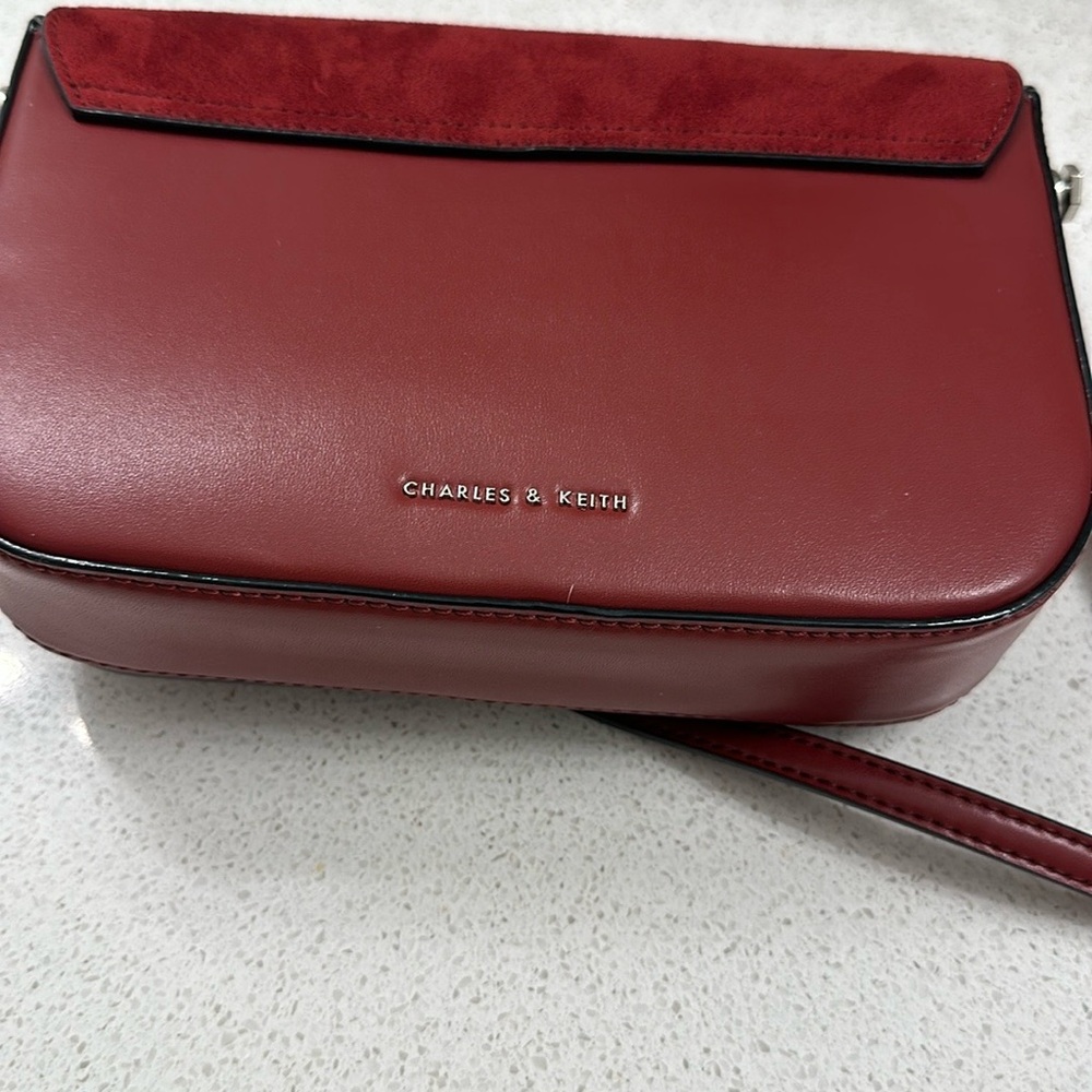 Charles & Keith Red Women's Bag